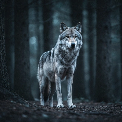 Rabdan Arabian horse standing elegantly, showcasing its strong, balanced build and sleek frame