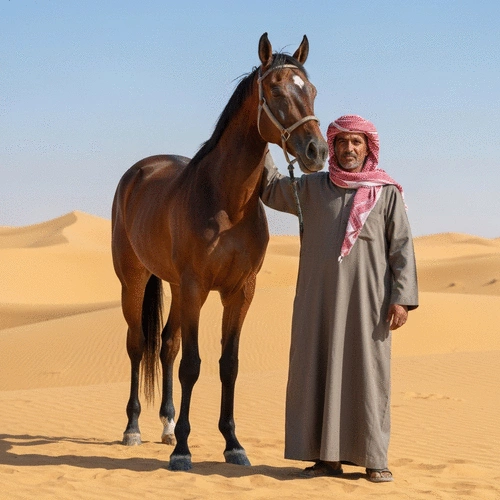 The Influence of Syrian Bedouin Breeders on the Rabdan Strain