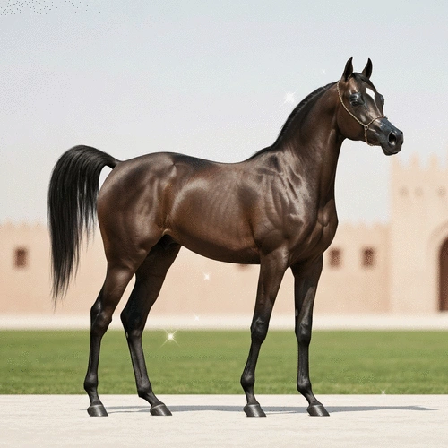 Famous Arabian Horses from the Rabdan Bloodline and Their Impact on Breeding