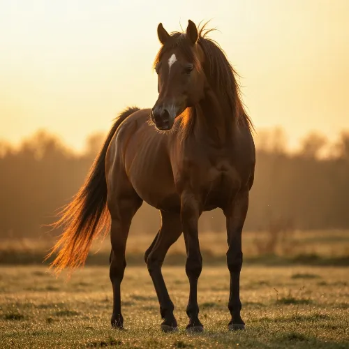 Ancient Arabian horse history manuscript